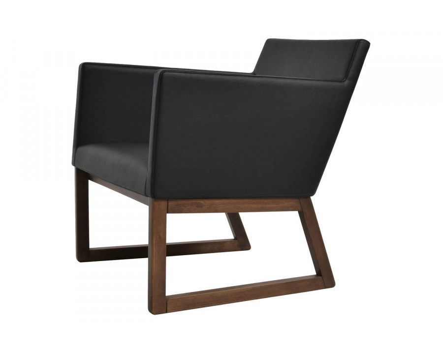 SohoConcept – Harput Sled Wood Arm Lounge