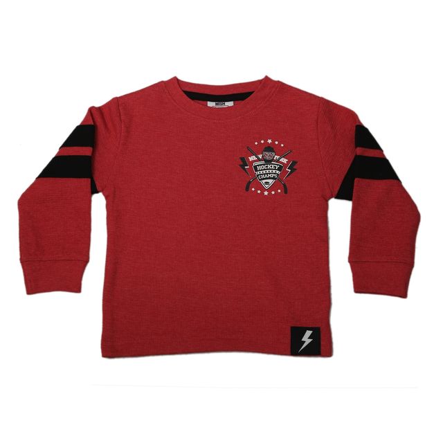 Kids Long Sleeve Thermal Tee – Hockey Champs