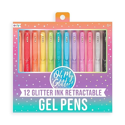 Oh My Glitter! Gel Pens – Set of 12