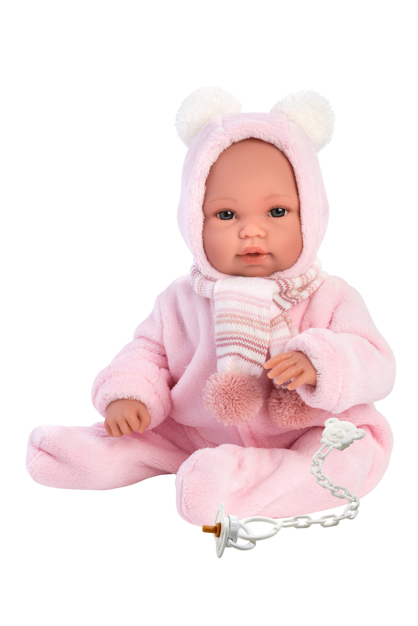 Crying Newborn Doll with Swaddle Blanket Backpack | Soft Body 14″ | Amelia