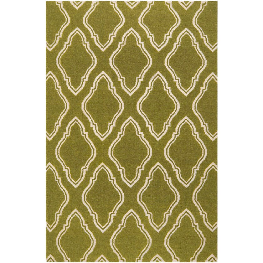 Duval Modern Olive Area Rug