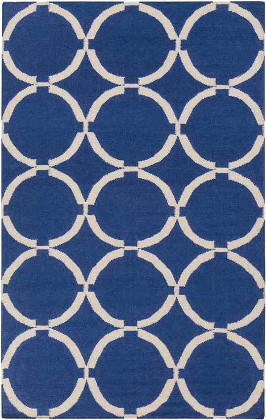 Exeter Modern Navy/White Area Rug