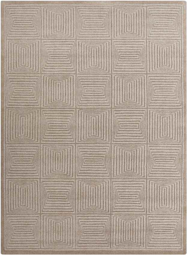 Lipscomb Modern Taupe Area Rug