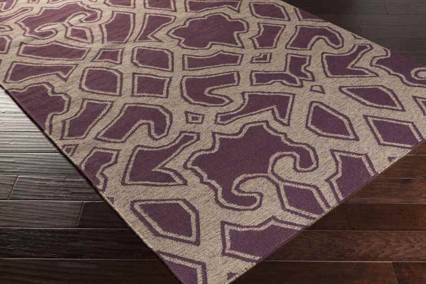 Ophir Modern Gray/Purple Area Rug