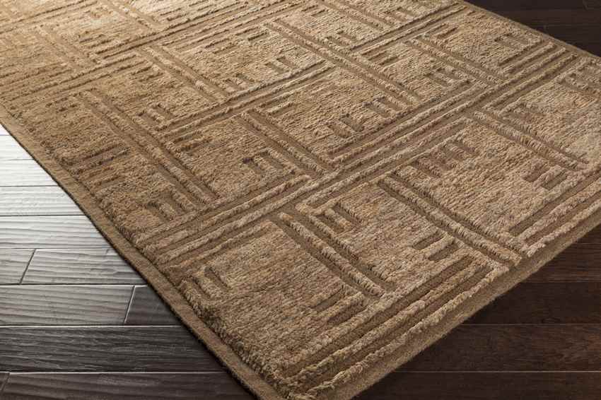 Pendergrass Modern Brown Area Rug