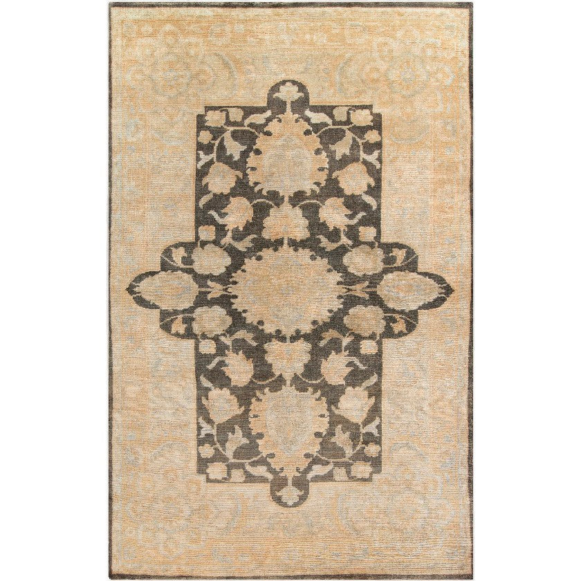 Renselaar Traditional Butter Area Rug