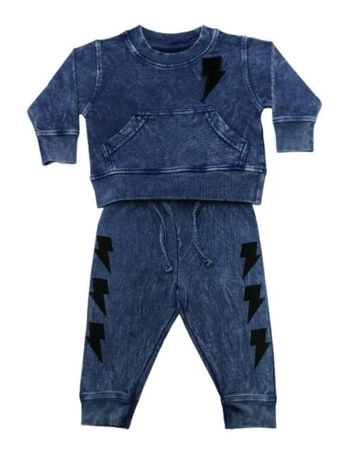 Baby Denim Sweat Set – Legend