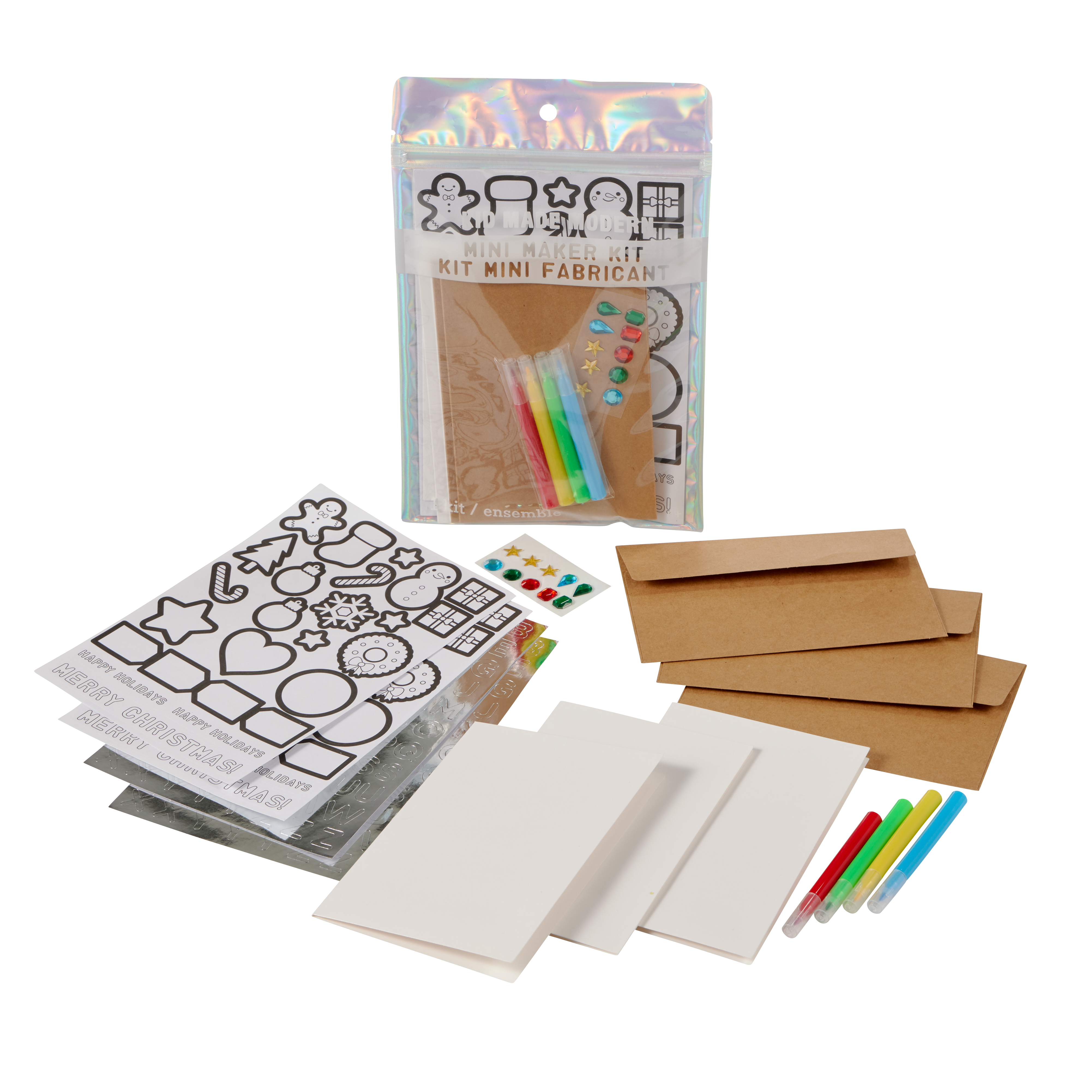 Mini Maker Kit – Christmas Card Making