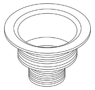 KOHLER K-1022559-VF Body, Strainer