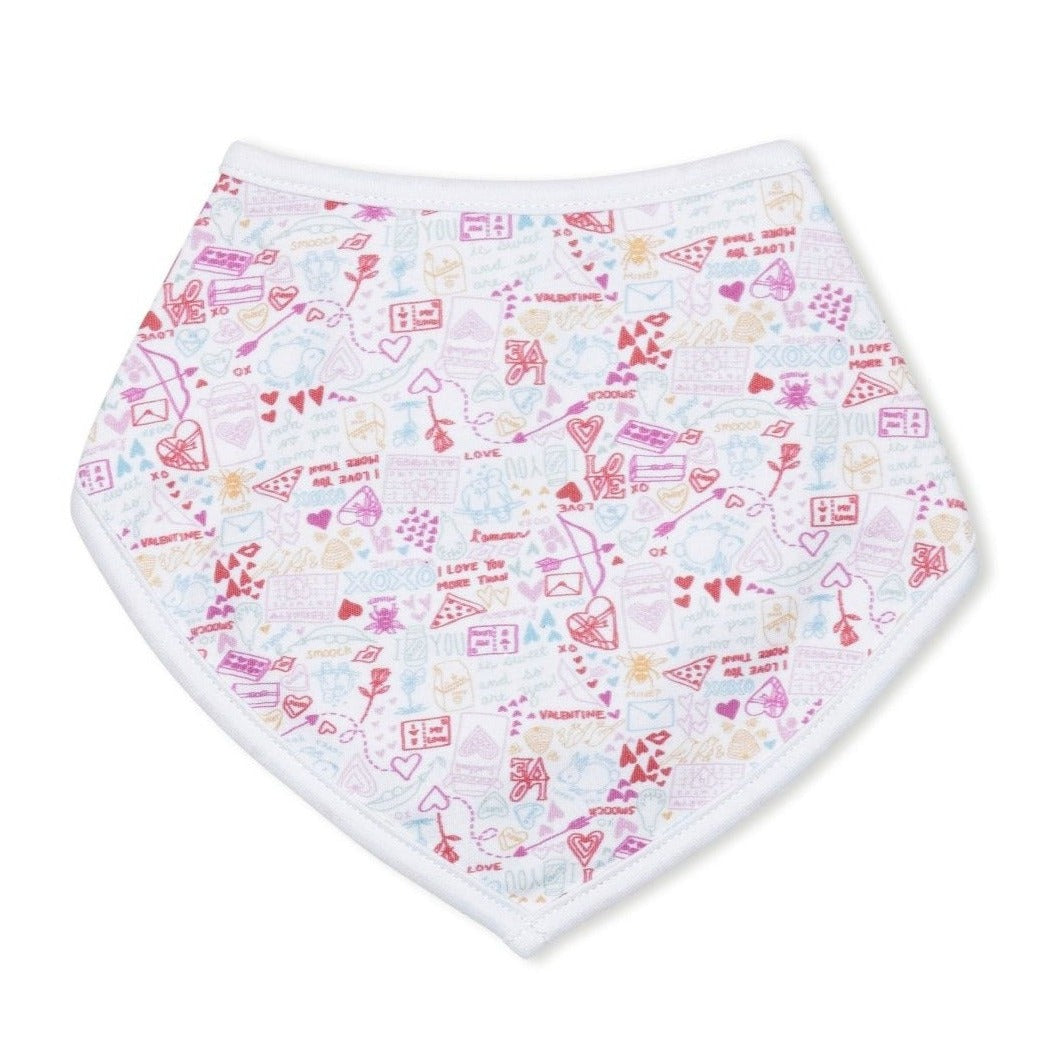 Love Bandana Bib – Cupid Pink – Love – Cupid Pink