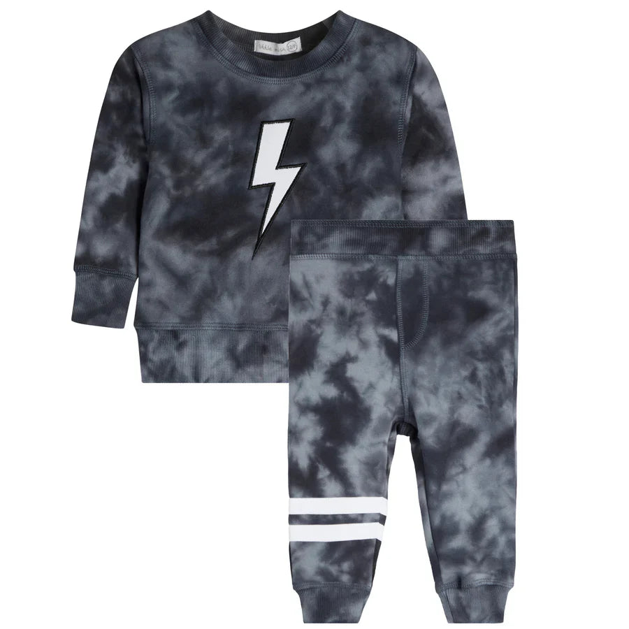 Baby Tie Dye Sweat Set – Bolt And Stripe