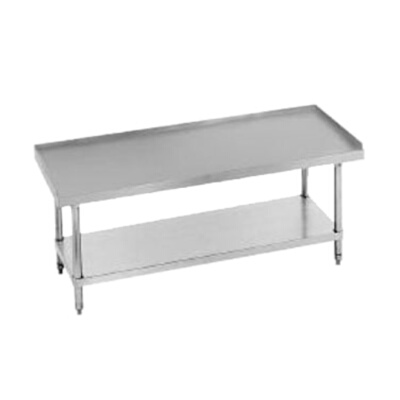 Advance Tabco ES-243 – Equipment Stand, 36″W x 24″D x 25″H, stainless steel legs with bullet feet