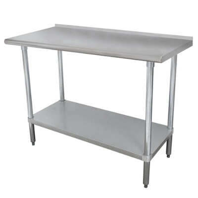 Advance Tabco FAG-240 – Work Table, 30 x 24″, 16 gauge 430 series stainless steel