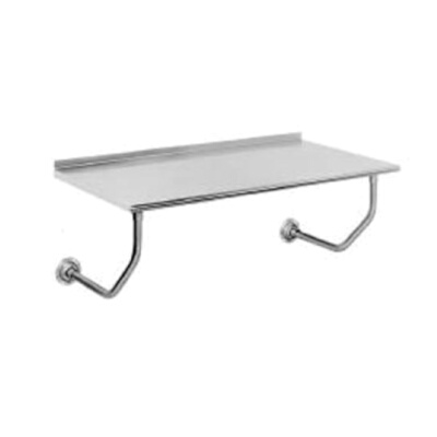 Advance Tabco FSS-W-248 – Table, wall-mount, 96″W x 24″D, 14 gauge 304 series st