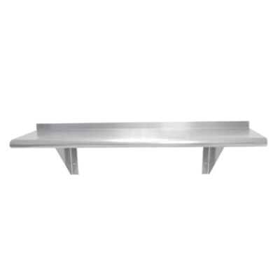 Advance Tabco WS-12-48-X – Shelf, wall-mount, 48″W x 12″D, 18/430 stainless steel