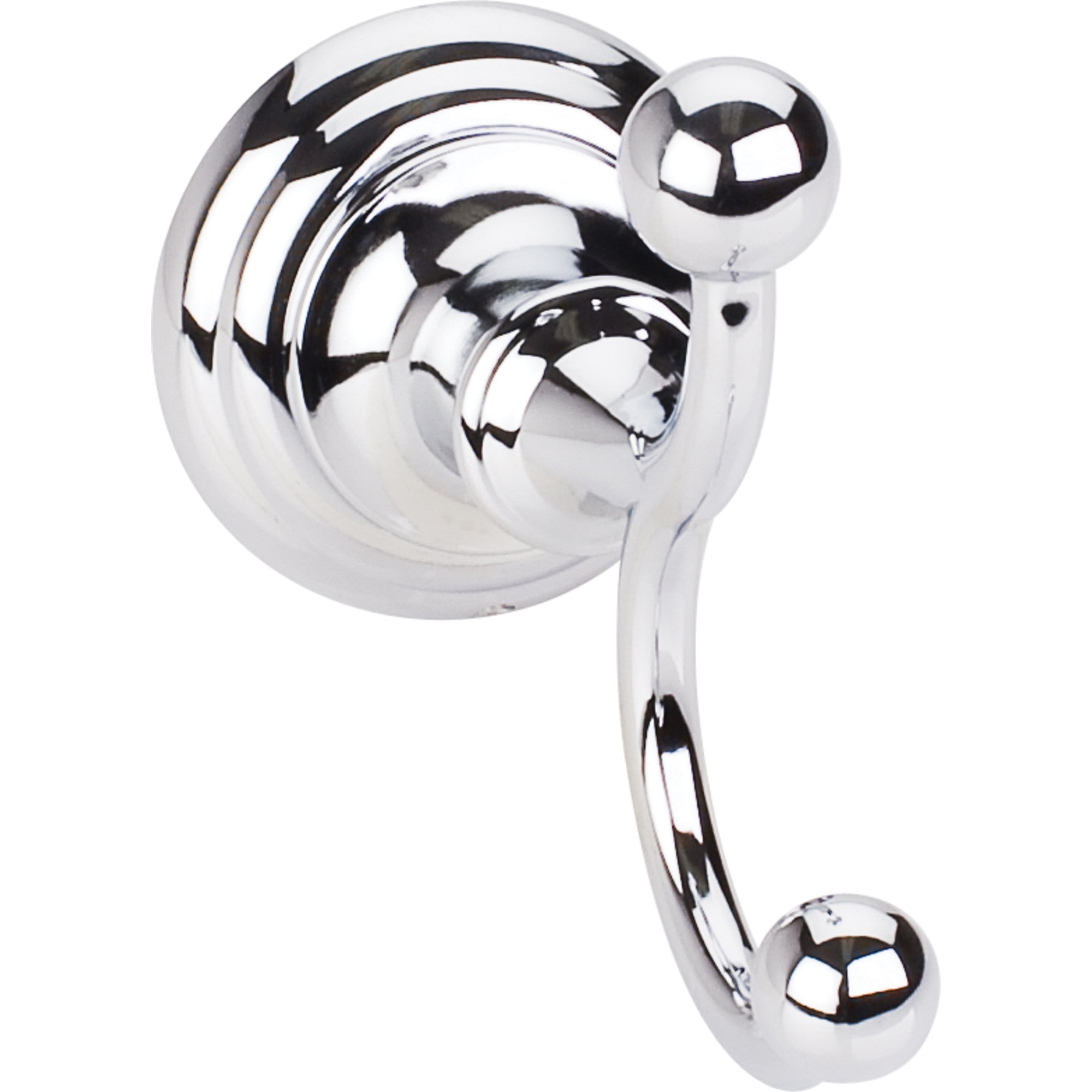 ELEMENTS BHE5-02PC-R Fairview Polished Chrome Double Robe Hook – Retail Packaged – Polished Chrome