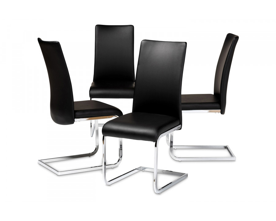 Baxton – Cyprien Modern 4-Piece Dining Chair Set