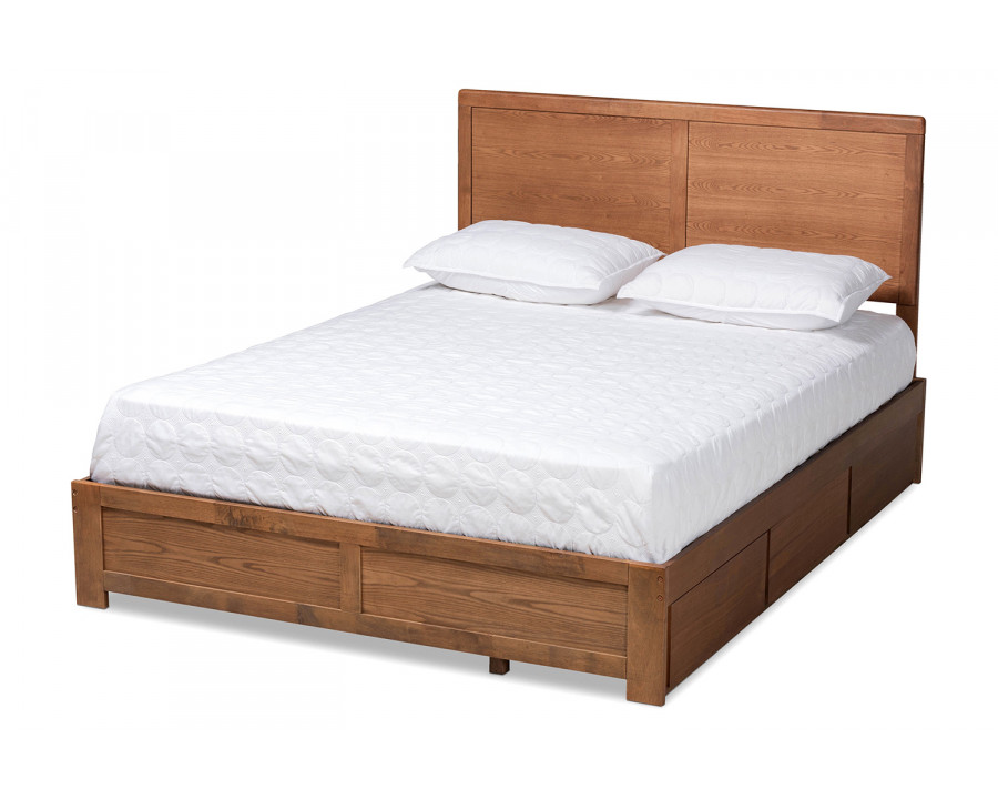 Baxton – Aras Modern 3-Drawer Platform Storage Bed