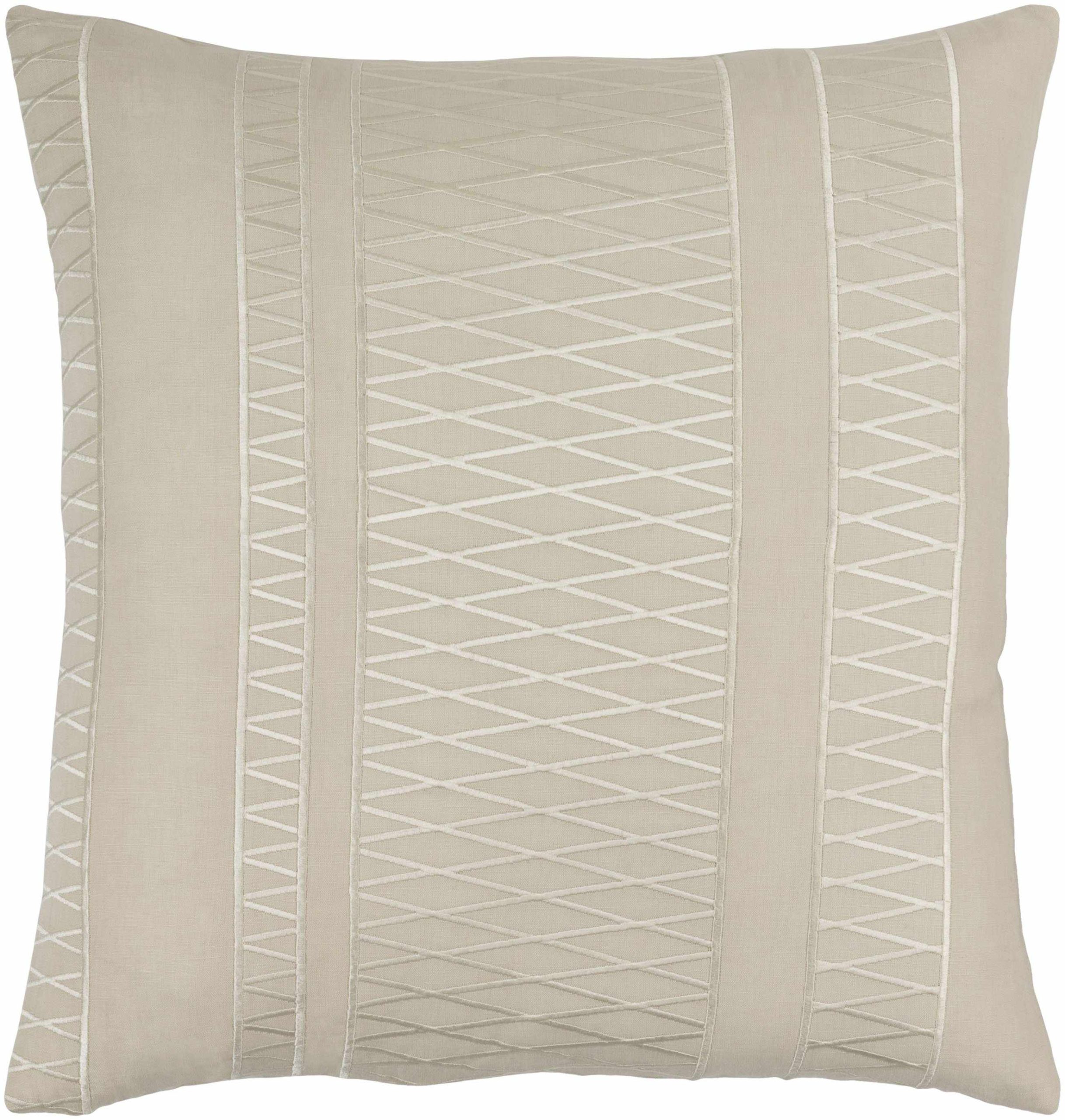 Lierde Beige Pillow Cover