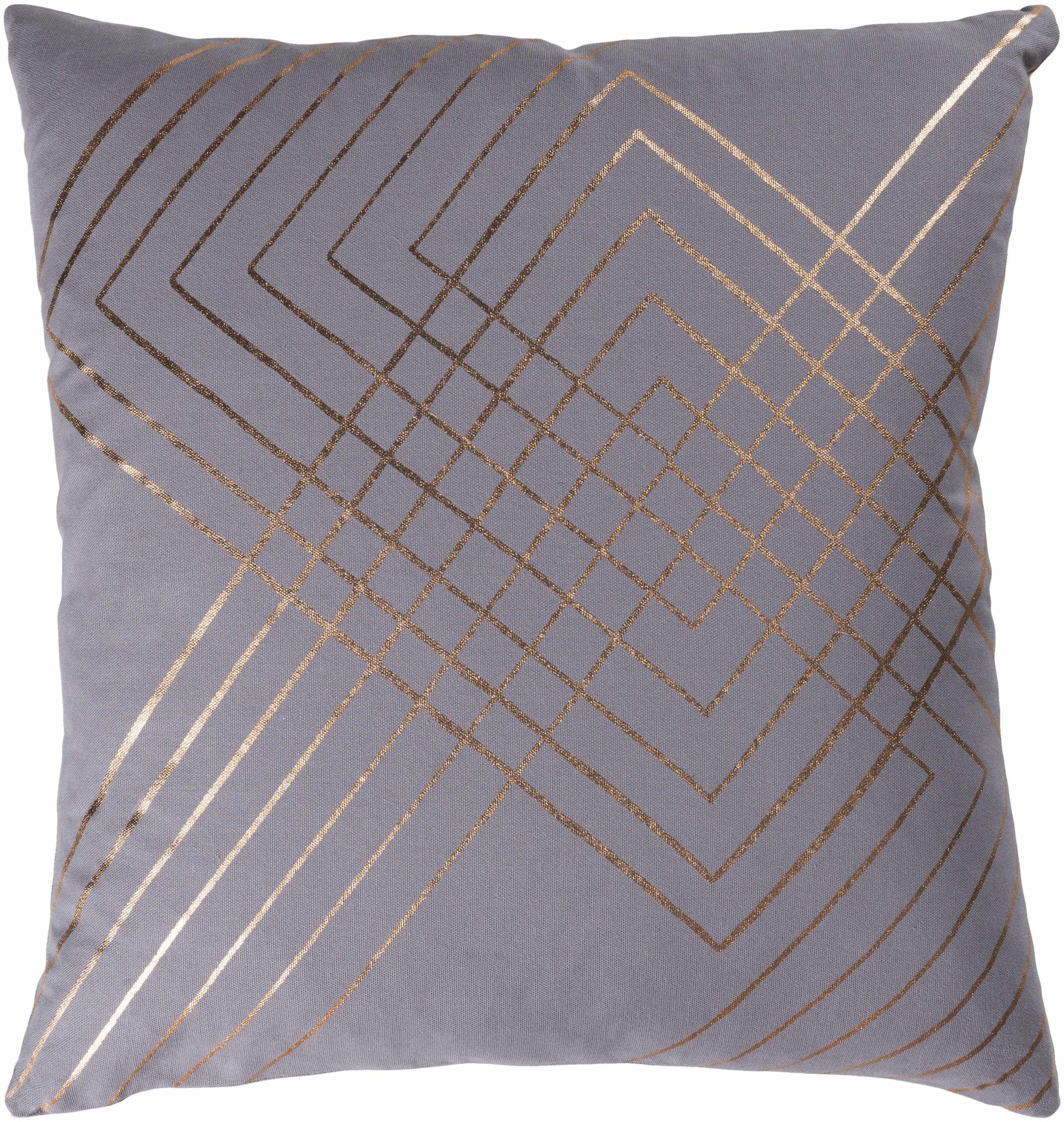 Maaseik Medium Gray Pillow Cover