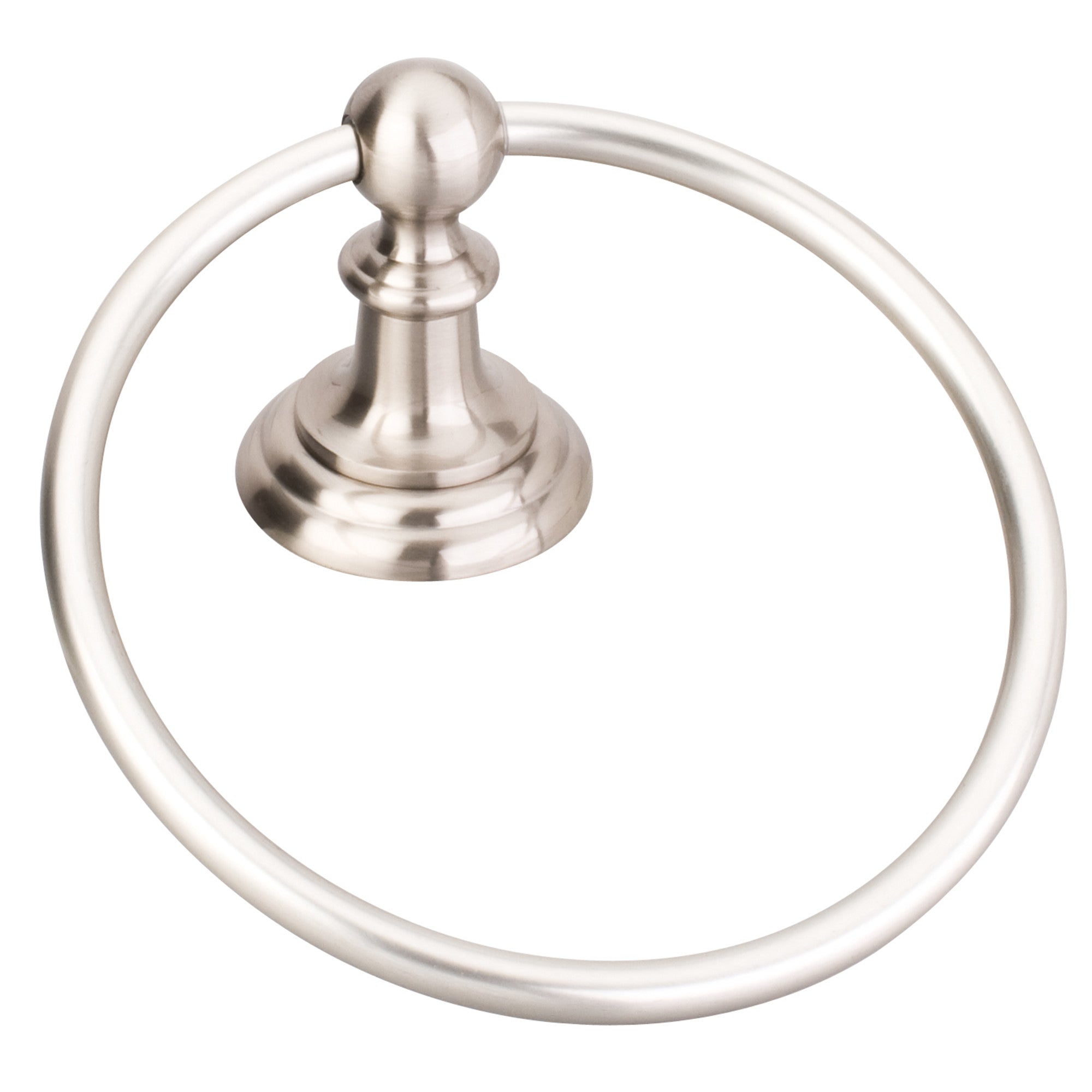 ELEMENTS BHE5-06SN-R Fairview Satin Nickel Towel Ring – Retail Packaged – Satin Nickel