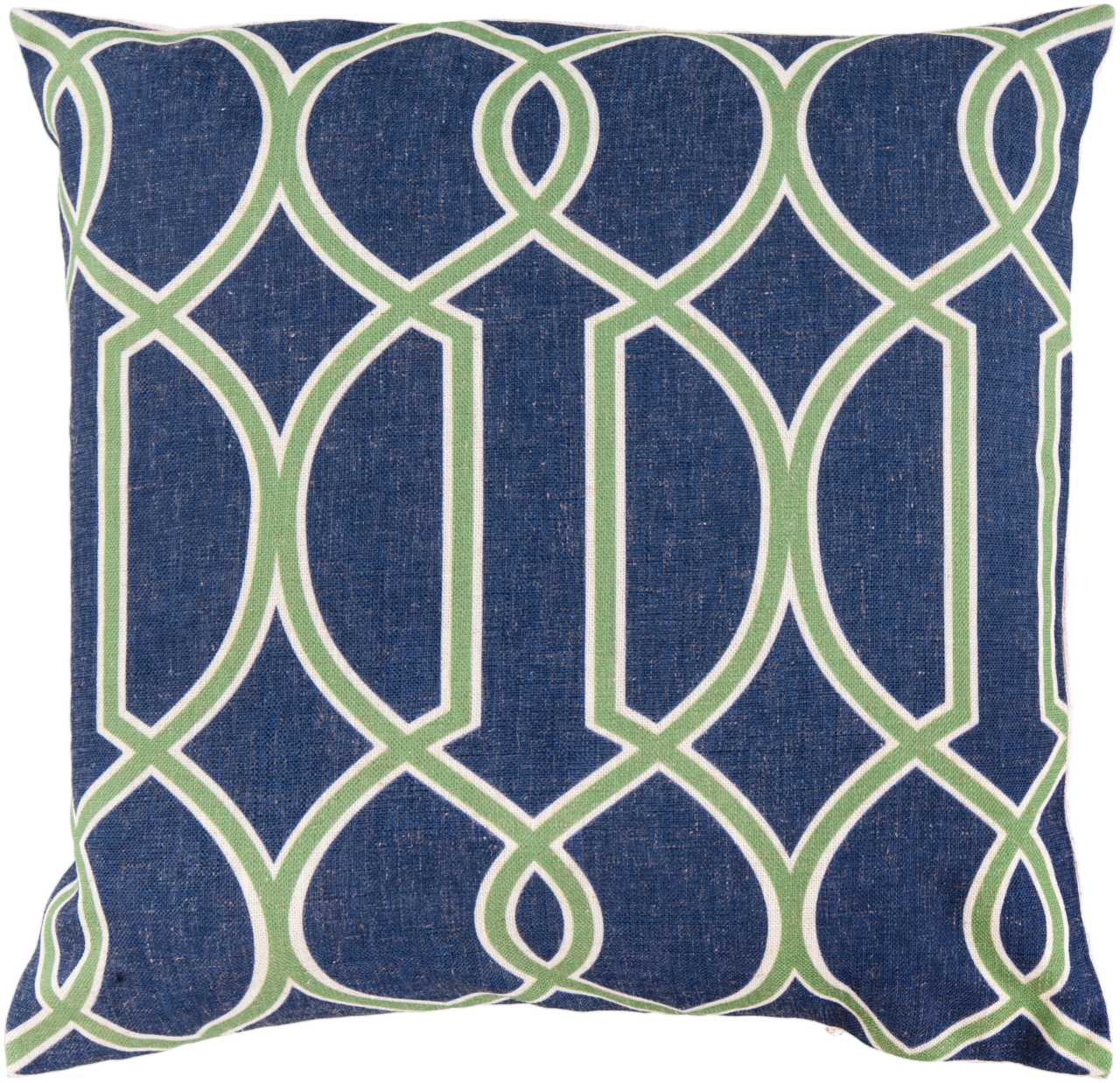 Chiny Dark Blue Pillow Cover