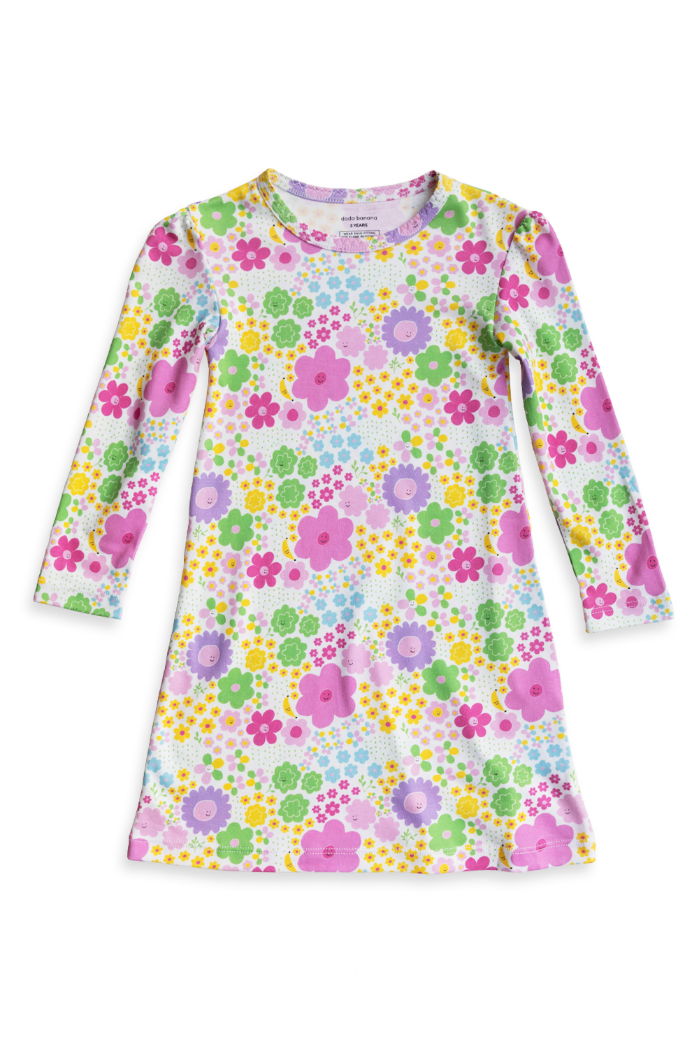 Flower Power Organic Pima Cotton Dodo Dress