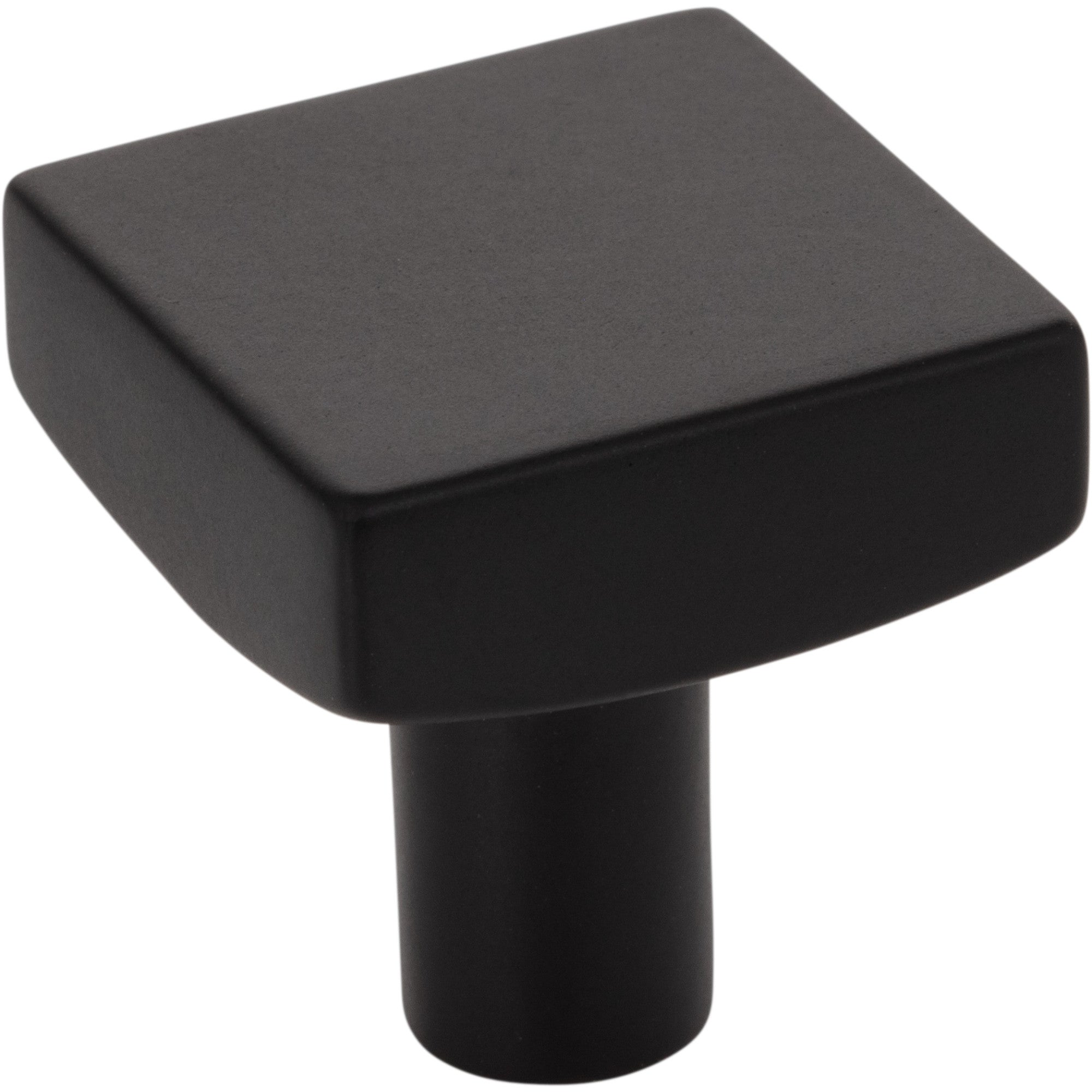 JEFFREY ALEXANDER 845MB Dominique 1-1/8″ Length Square Knob – Matte Black