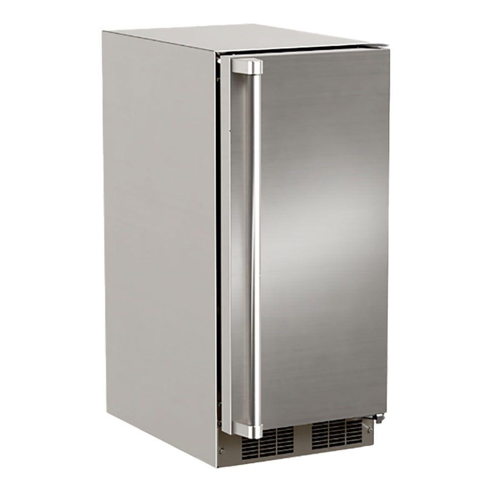 15-In Outdoor Built-In Clear Ice Machine With Factory-Installed Pump with Door Style – Stainless Steel