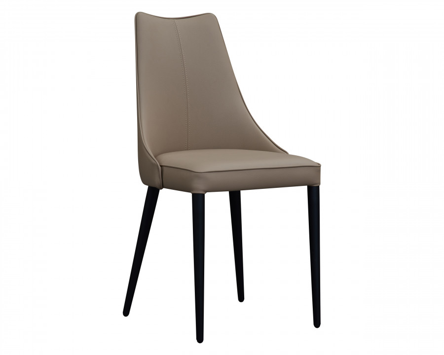 J&M – Bosa Dining Chair in Tan/Black