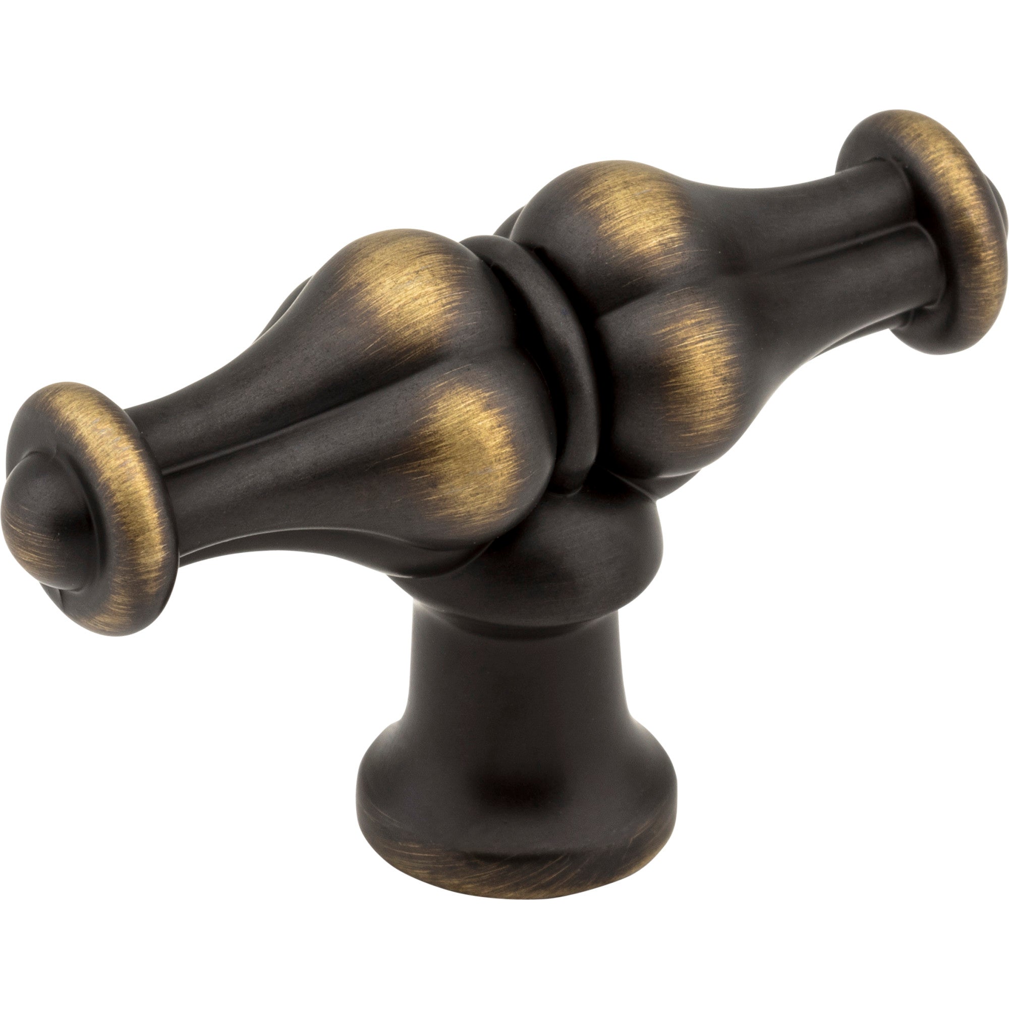 JEFFREY ALEXANDER 818L-ABSB Bella 2-1/4″ Length Bar Knob , Antique Brushed Satin Brass