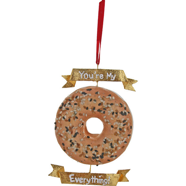 You’re My Everything Bagel Ornament