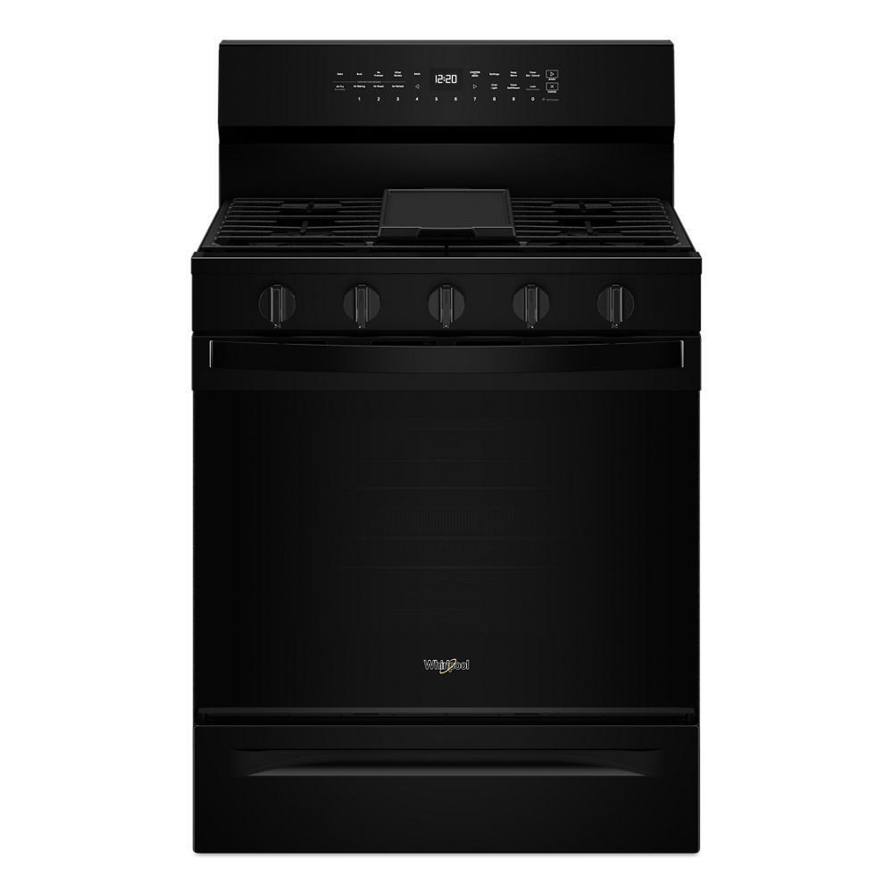 30-inch Smart Gas Range with Air Cooking Technology, No Preheat Air Fry, Steam/Self Clean and High Speed Preheat