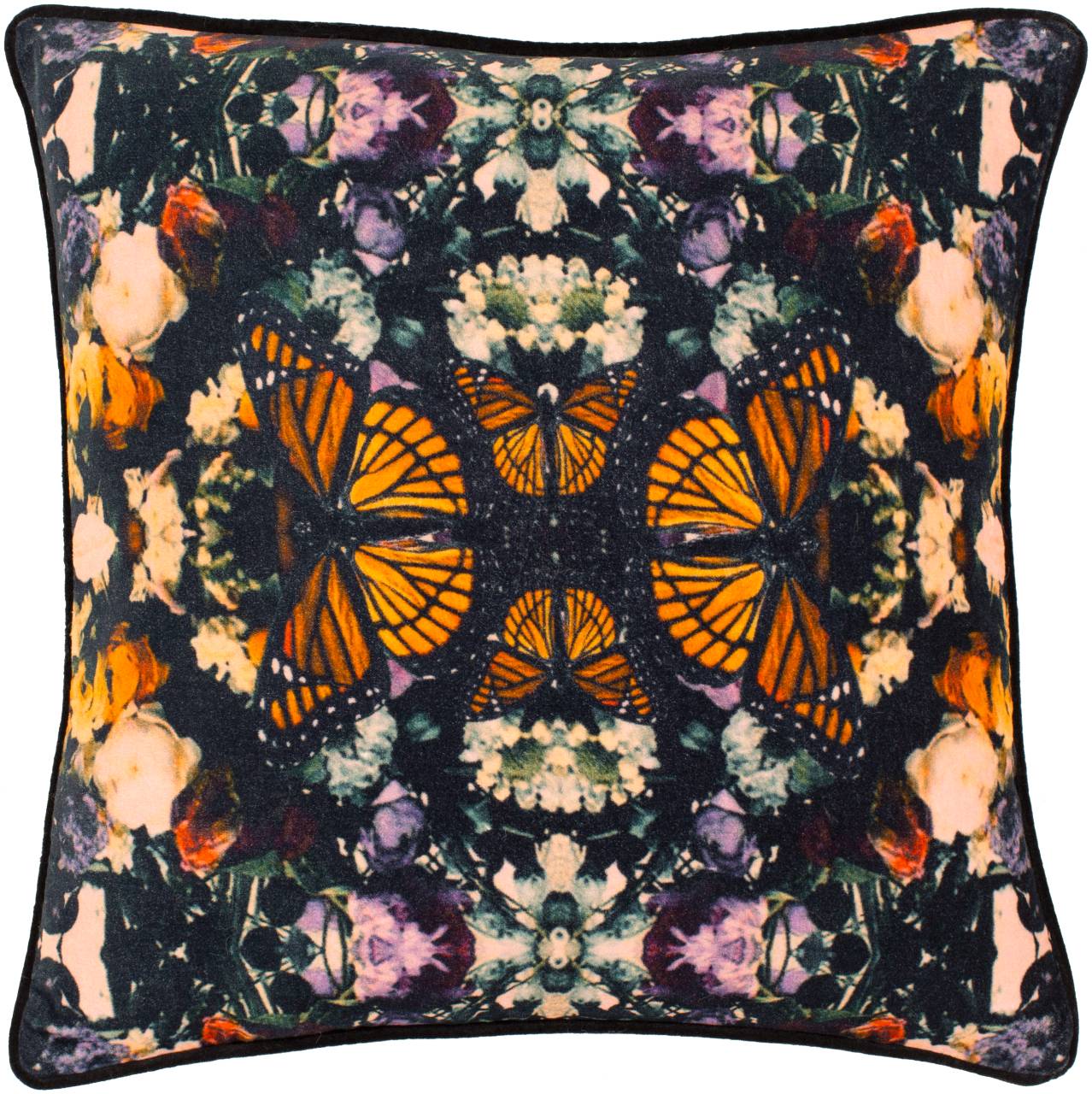 Voskuilen Bright Orange Pillow Cover