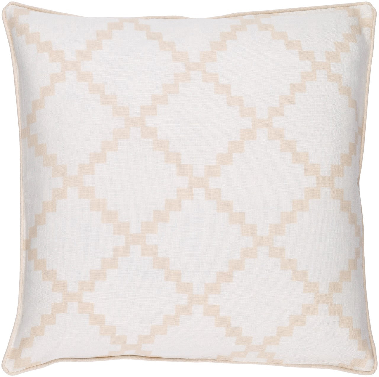 Poeldijk Beige Pillow Cover