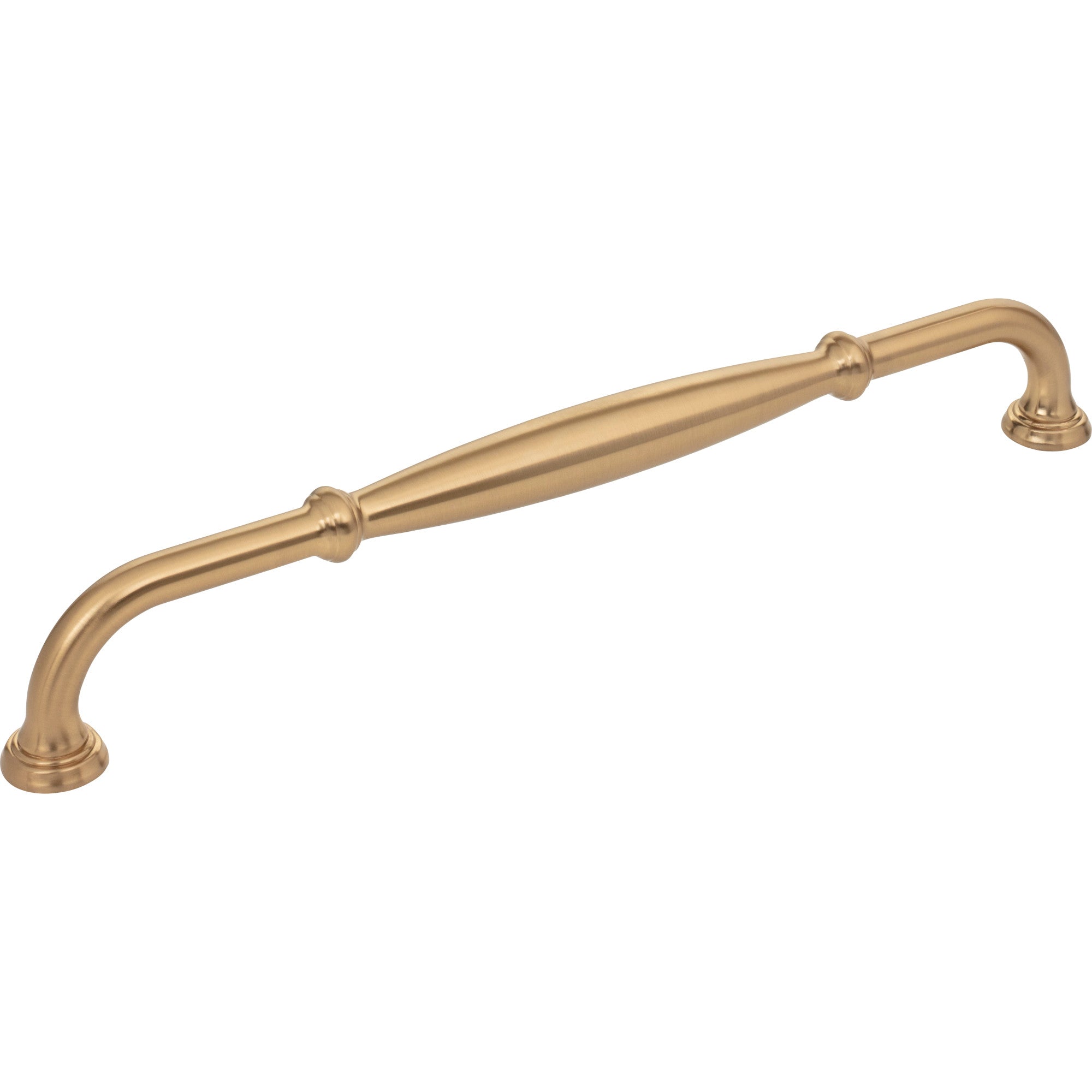 JEFFREY ALEXANDER 658-12SBZ Tiffany 12″ Center-to-Center Appliance Pull – Satin Bronze