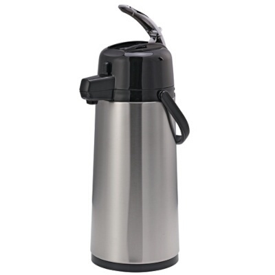 Service Ideas ECAL19S – Airpot, 1.9 liter (64.2 oz.), 6″ x 8″ x 15″, lever style, brushed