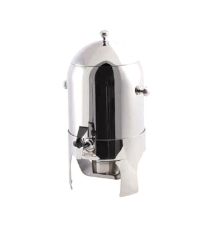 Spring USA 2505-6/6 – Coffee Urn, 6 quart, fuel holder, 18/10 mirror polished stainless steel