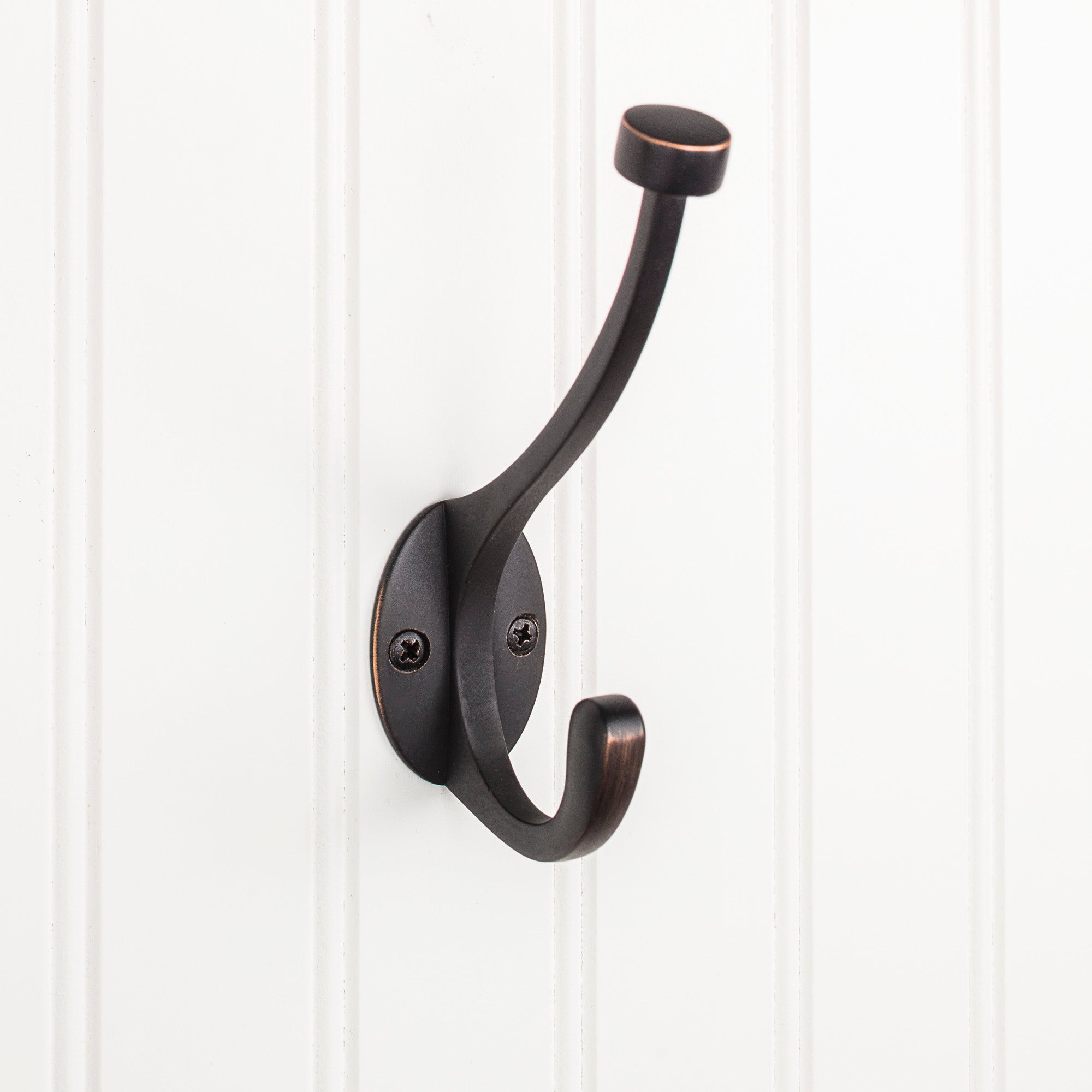 ELEMENTS YD60-550DBAC Elements Wall Double Hook – Brushed Oil Rubbed Bronze