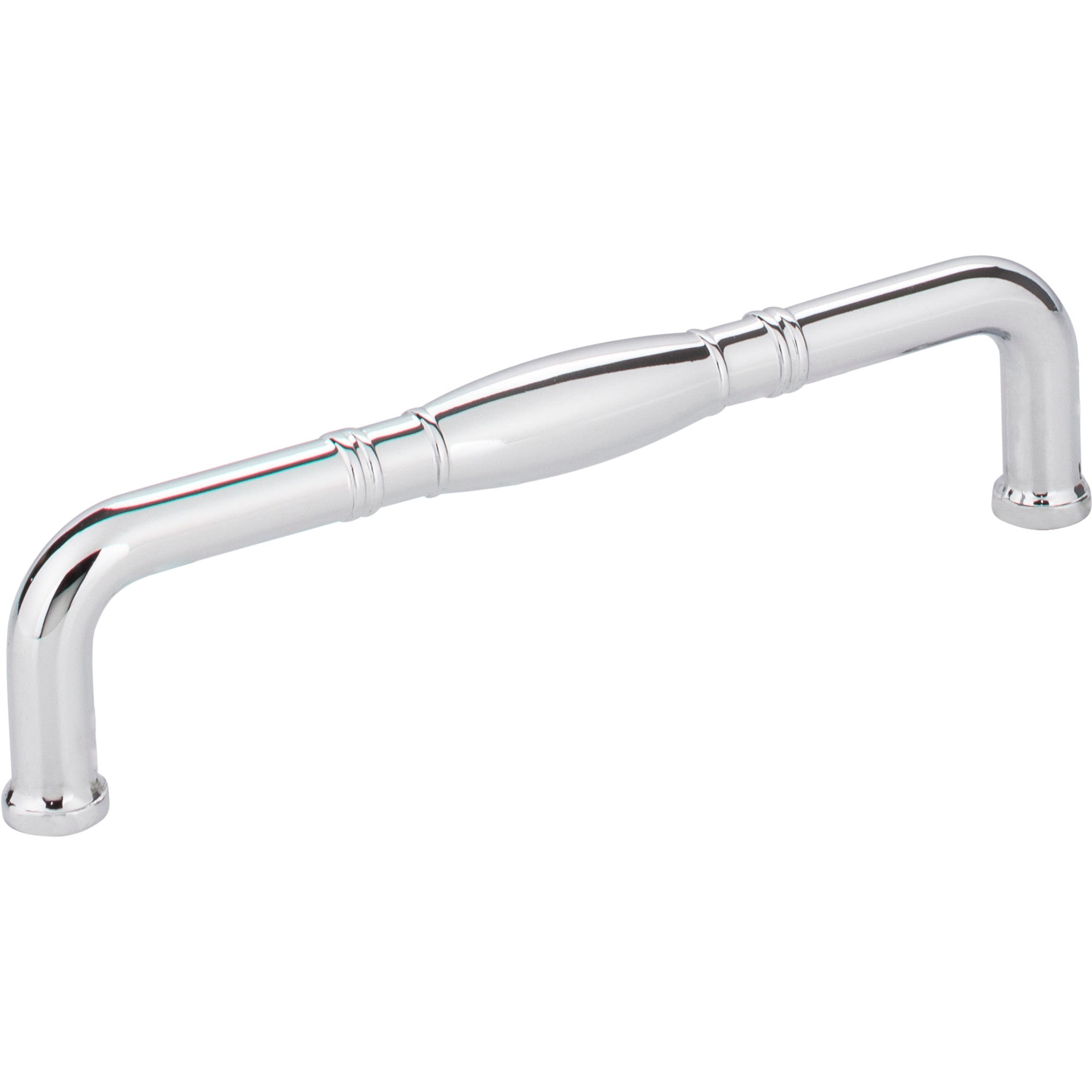 JEFFREY ALEXANDER Z290-128-PC Durham 128 mm Center-to-Center Bar Pull – Polished Chrome