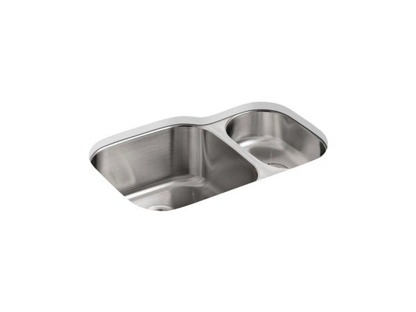 Undertone® 30-3/4″ Undermount Double-Bowl Kitchen Sink